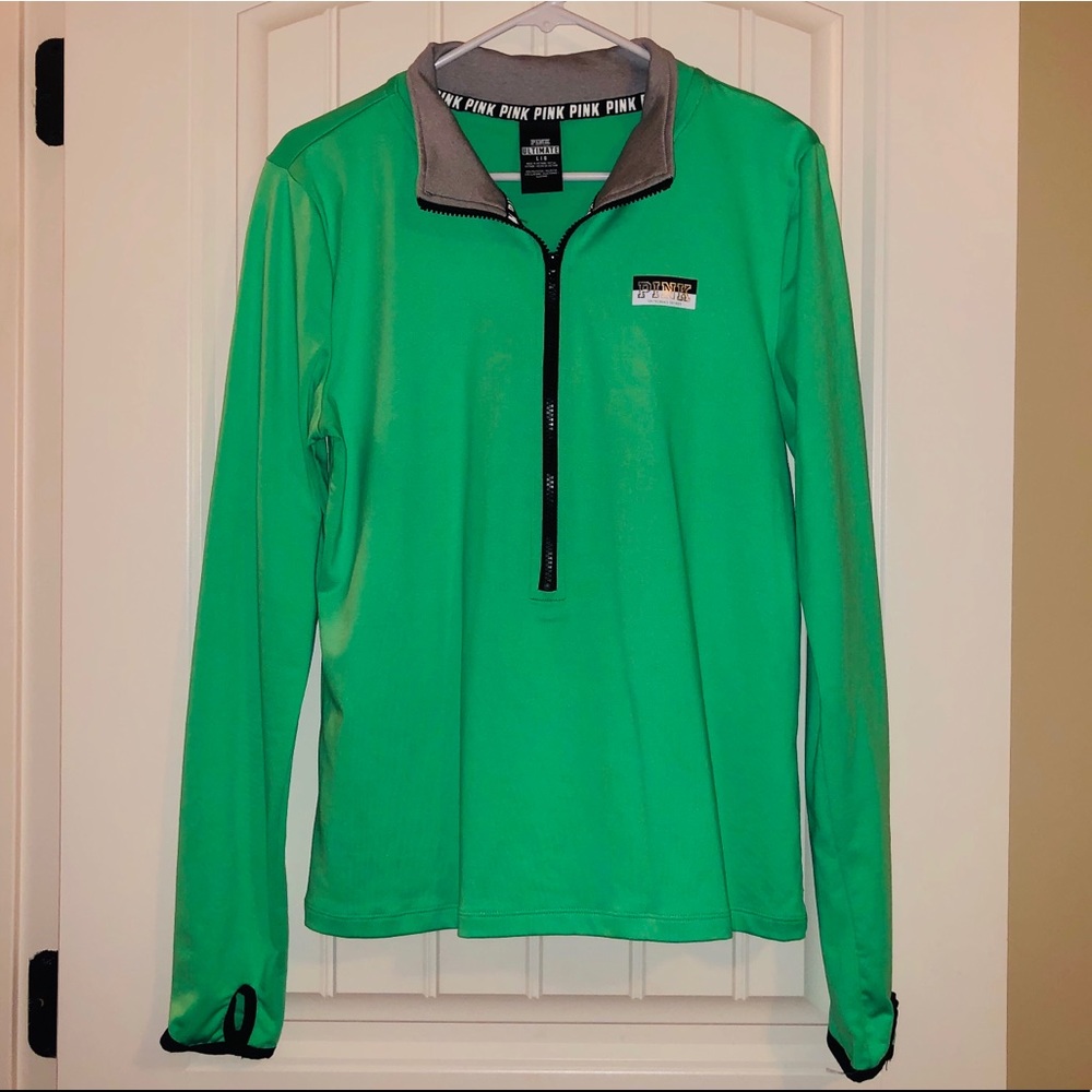 Pink Victoria’s Secret Ultimate Zip Up Pullover